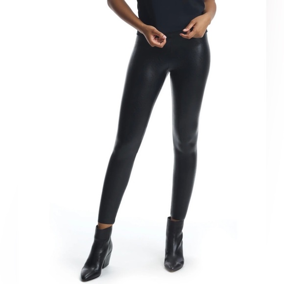 Commando Control Top Faux Leather Leggings - Picture 2 of 8